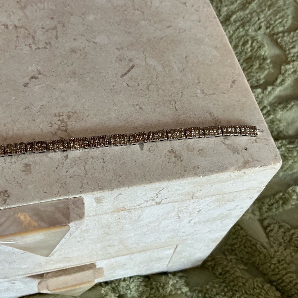 Silver & Gold Tone Bracelet - Picture 7 of 9